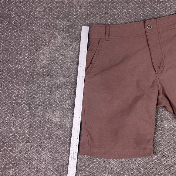 Kuhl Shorts Men's 35 Brown Amphibia Hybrid Swim Hiking Outdoors - Picture 14 of 16